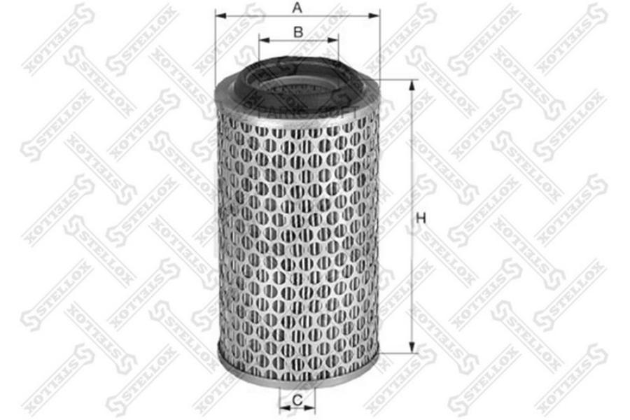

STELLOX 8121059SX 81-21059-SX_фильтр воздушный! H331 D165 d85/25\RVI Magnum