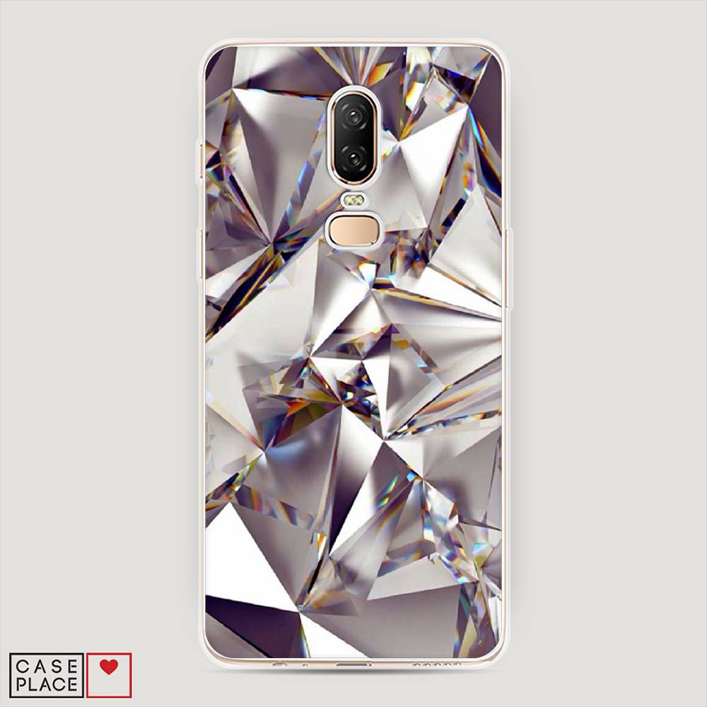 

Чехол Awog на OnePlus 6 / ВанПлас 6 "Бриллианты", 150550-7