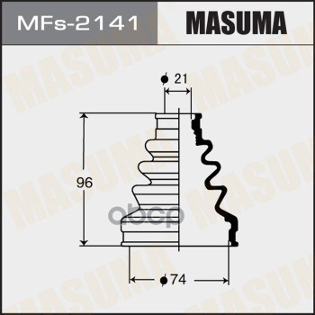 

MASUMA MFS-2141 Пыльник ШРУСа