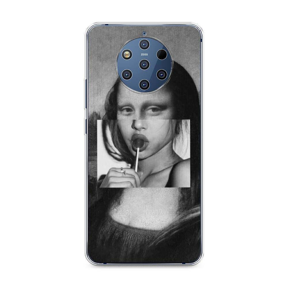 

Чехол Awog на Nokia 9 PureView / Нокиа 9 PureView "Mona Lisa sucking lollipop", 122350-9