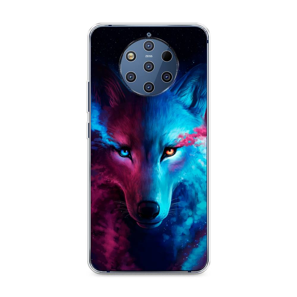 

Чехол Awog на Nokia 9 PureView / Нокиа 9 PureView "Волшебный волк", 122350-1