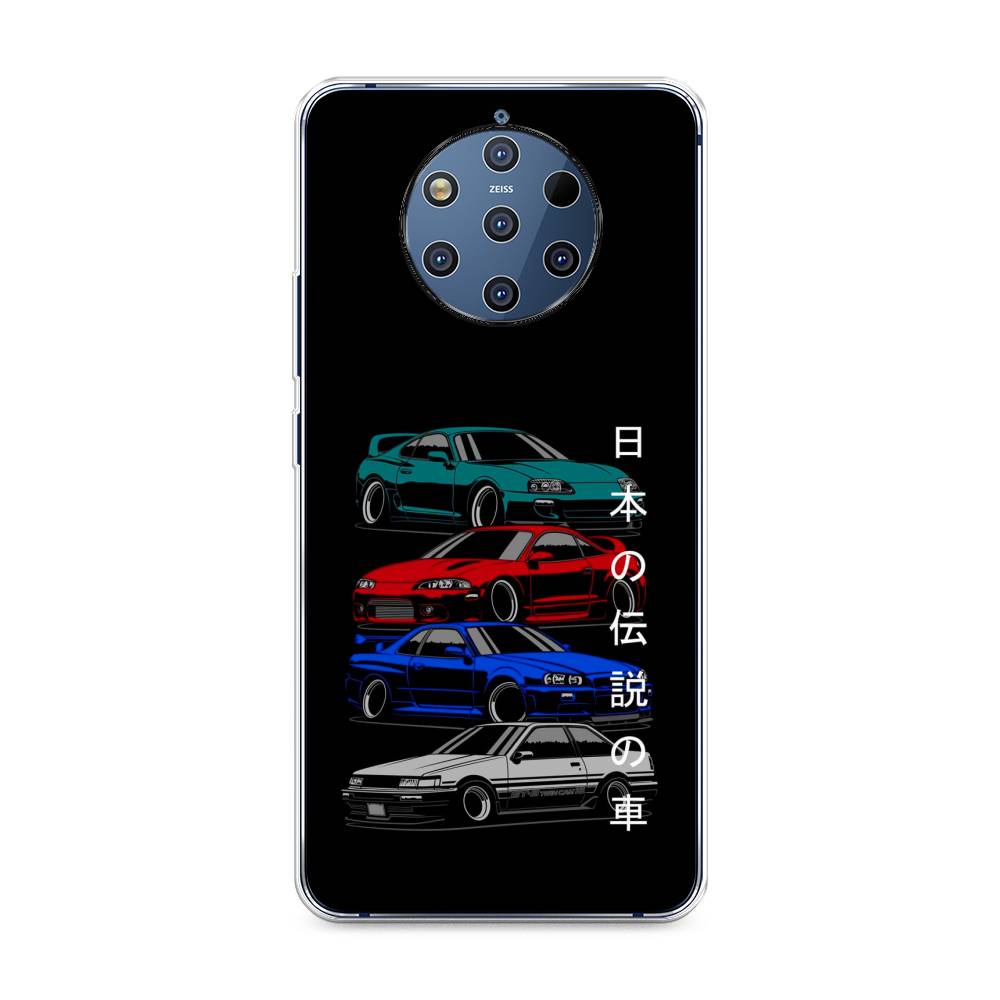

Чехол Awog на Nokia 9 PureView / Нокиа 9 PureView "JDM Legend cars", 122350-5