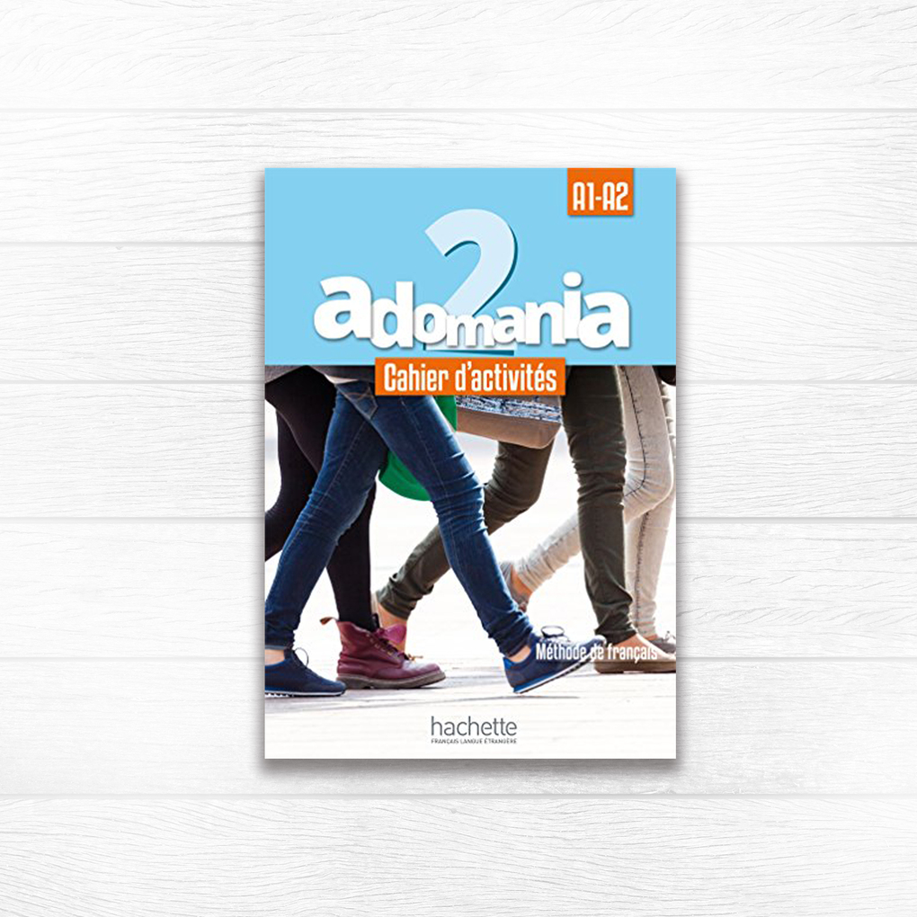 

Adomania 2 Cahier + CD audio + Parcours digital, 9782014015256