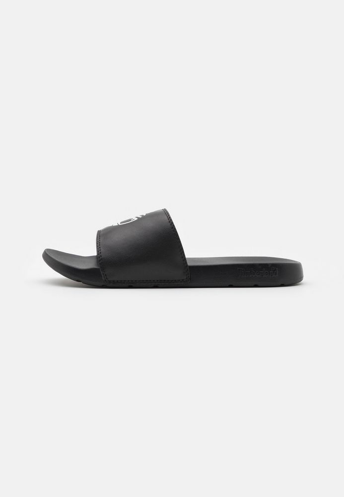 

Сланцы унисекс Timberland TI112G00L черные 46 EU, Черный, TI112G00L