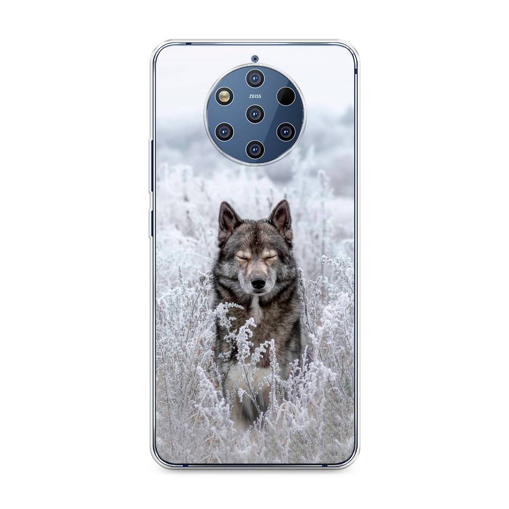 

Чехол Awog на Nokia 9 PureView / Нокиа 9 PureView "Волк в поле", 122350-1