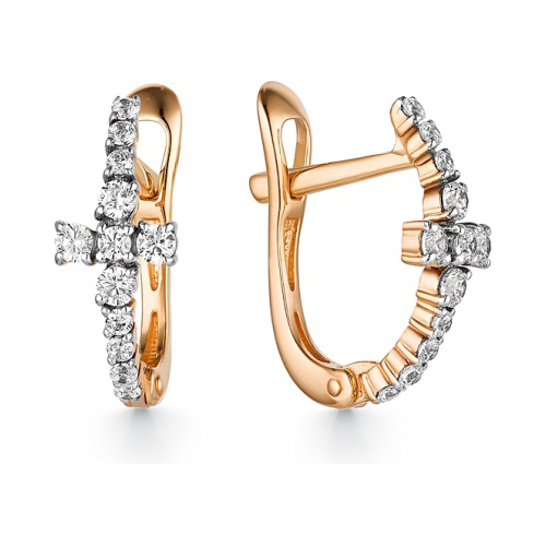 

Серьги из красного золота с фианитом Гранат 2.20.11.0831.00-00690, 2.20.11.0831.00-00690