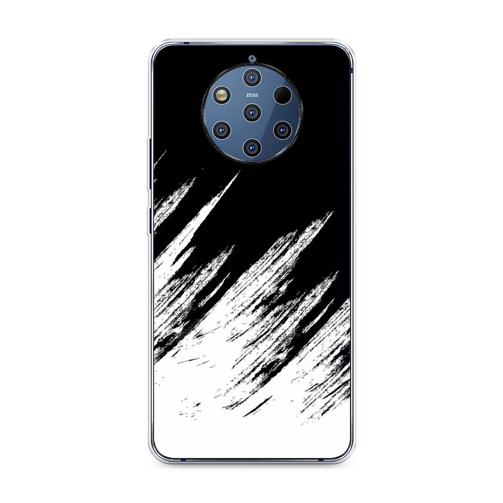 

Чехол Awog на Nokia 9 PureView / Нокиа 9 PureView "Черно белые брызги", 122350-3