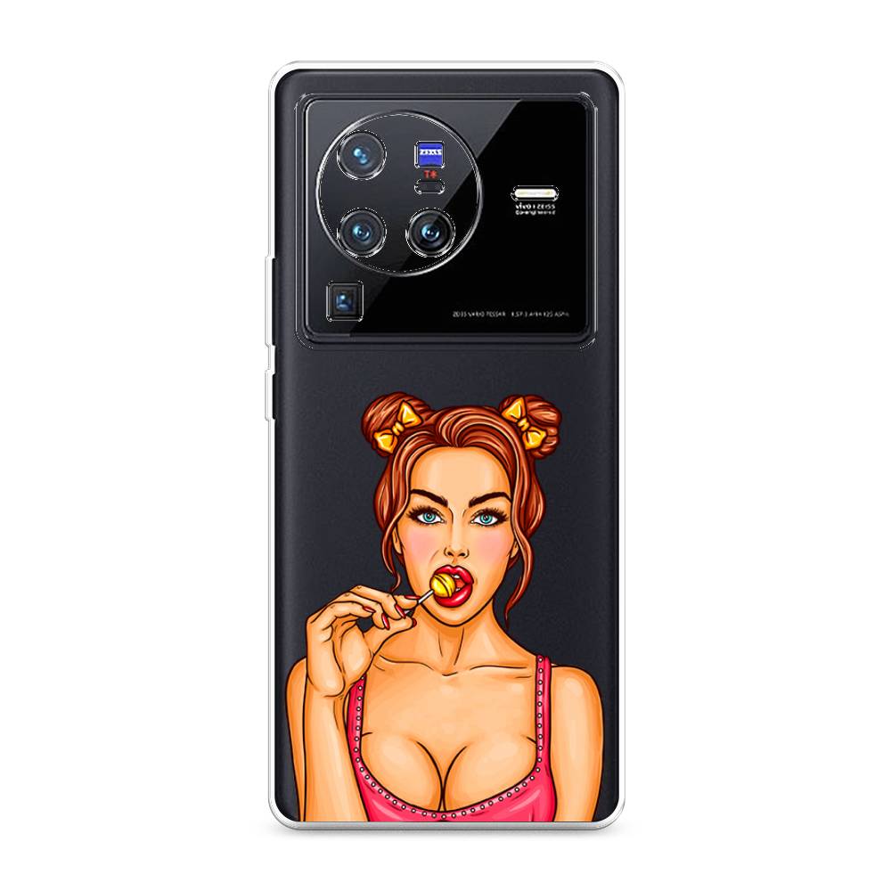 

Чехол Awog на Vivo X80 Pro "Вкусный леденец", Разноцветный