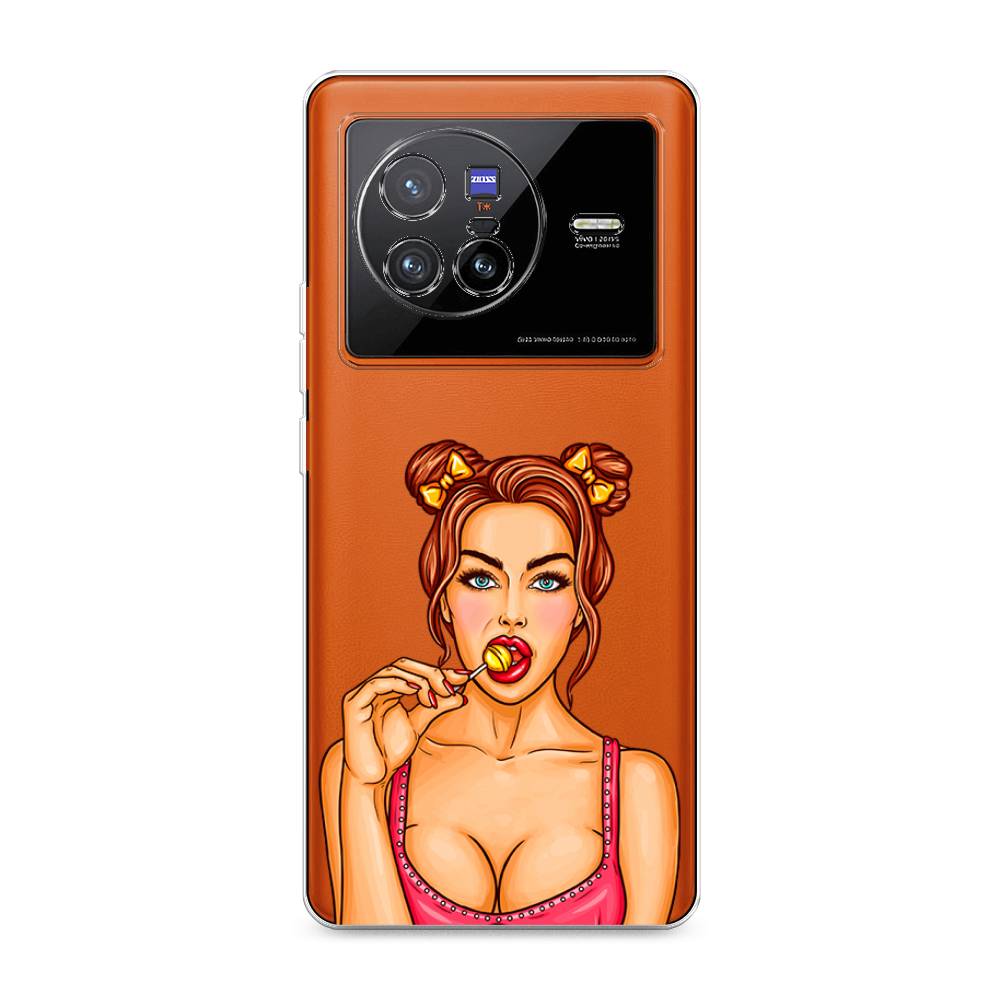

Чехол Awog на Vivo X80 "Вкусный леденец", Разноцветный