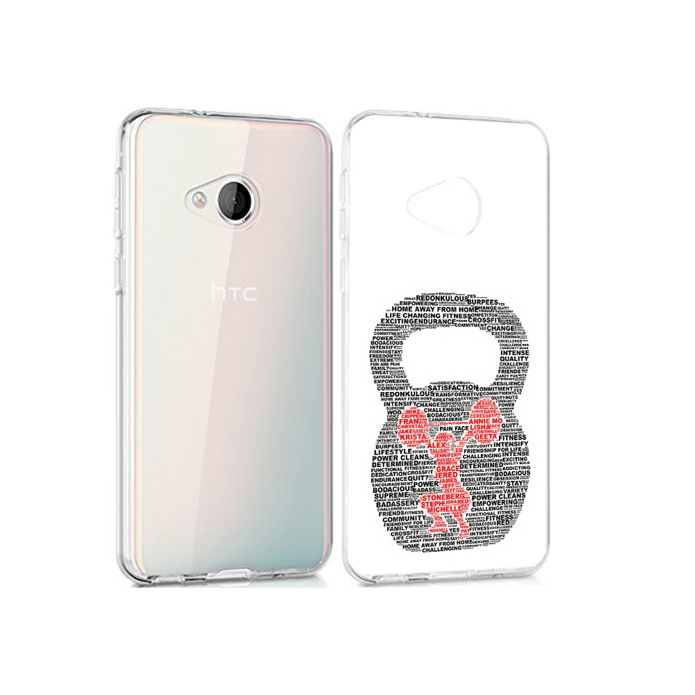 

Чехол MyPads Tocco для HTC U Play бодибилдинг гиря из слов, Прозрачный, Tocco