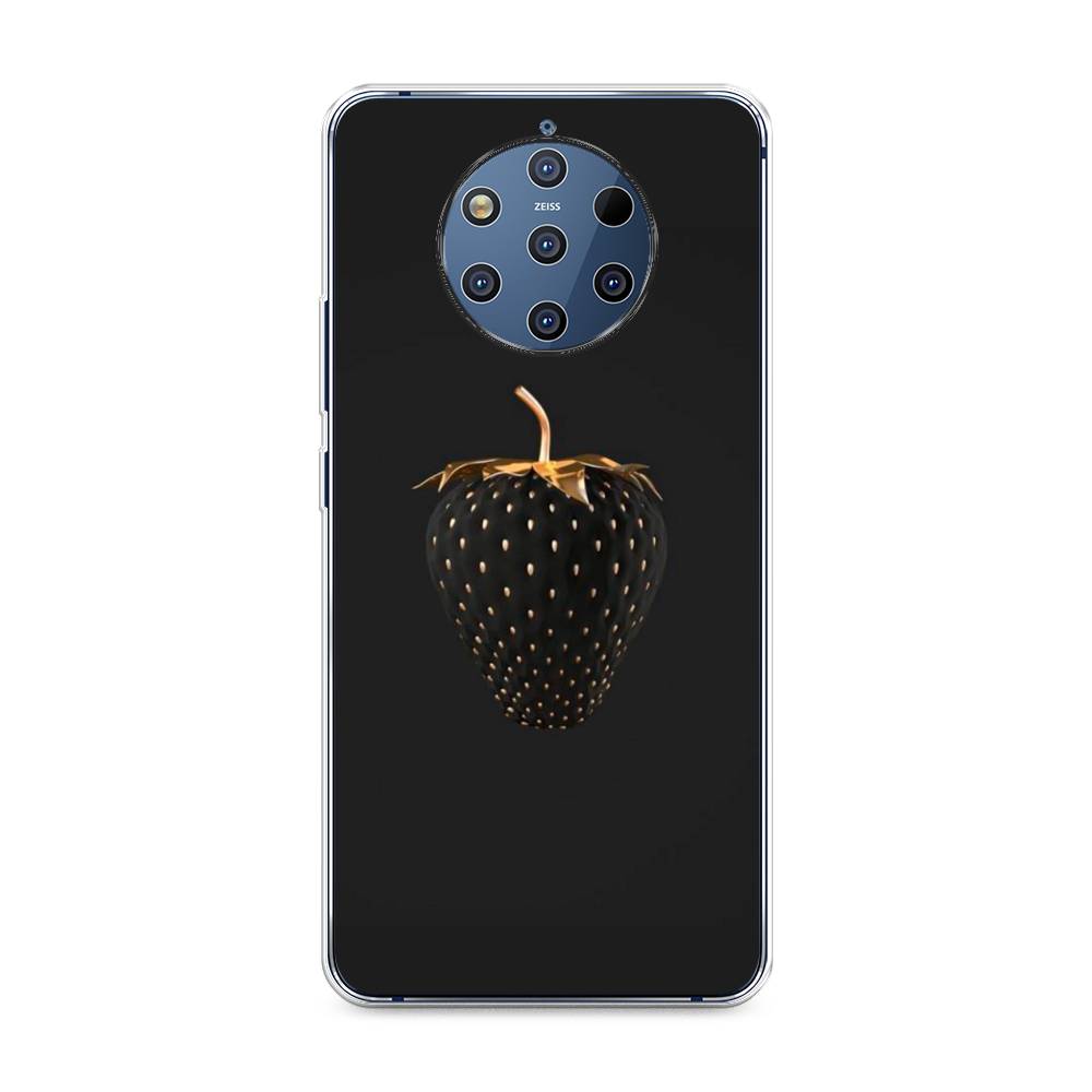 

Чехол Awog на Nokia 9 PureView / Нокиа 9 PureView "Черно-золотая клубника", 122350-10