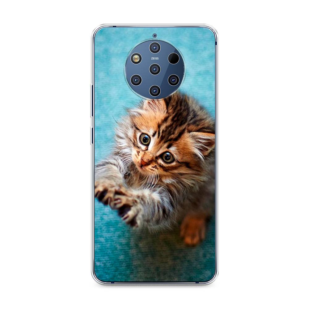 

Чехол Awog на Nokia 9 PureView / Нокиа 9 PureView "Котенок просит есть", 122350-2