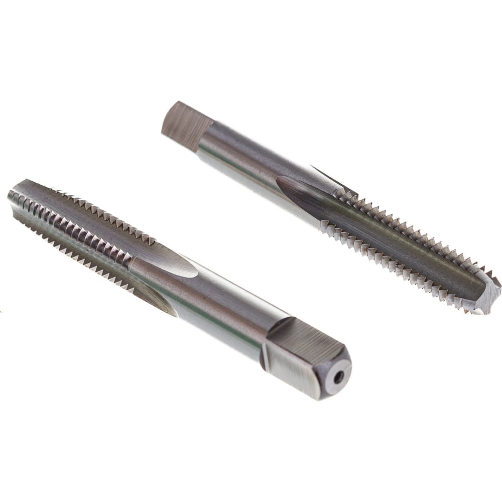 

Дюймовый метчик TORNERI UNC 3/8" 16 нитей Р6М5 комплект из 2-х штук 035370