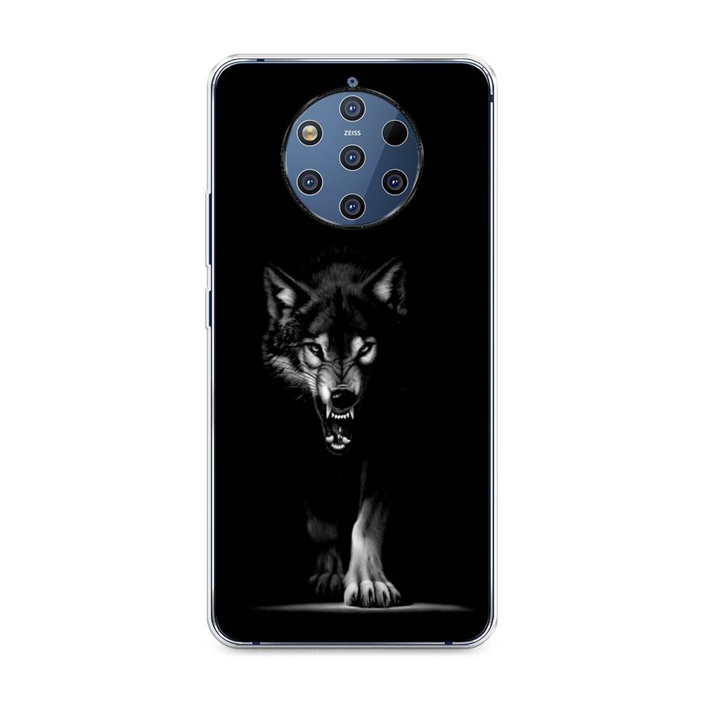 

Чехол Awog на Nokia 9 PureView / Нокиа 9 PureView "Волк выходит из ночи", 122350-1