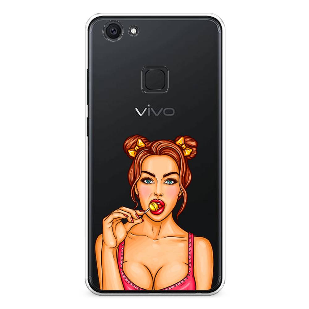 

Чехол Awog на Vivo V7 "Вкусный леденец", Разноцветный