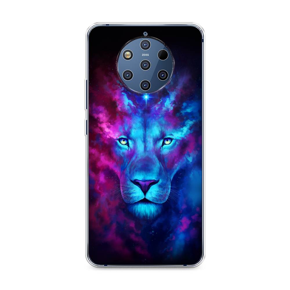 

Чехол Awog на Nokia 9 PureView / Нокиа 9 PureView "Космический лев", 122350-1