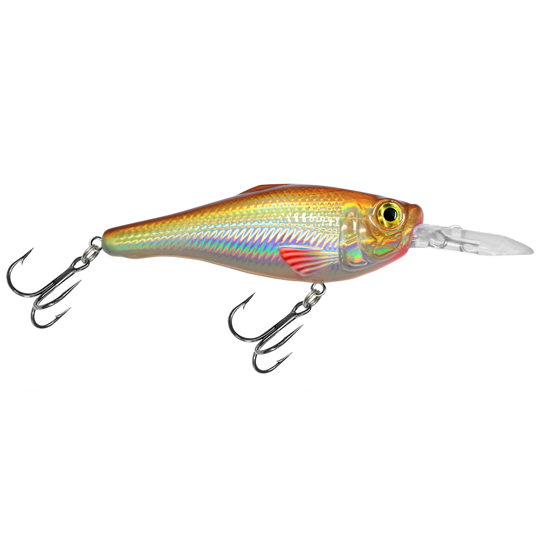 

Воблер AQUA SHAMAN DR 76mm, цвет 124 (золотой карась), 2 штуки, shaman-dr-076-095-124