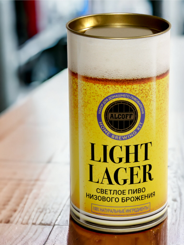 Охмелённый экстракт Alcoff LIGHT LAGER светлый лагер 17 кг 1699₽