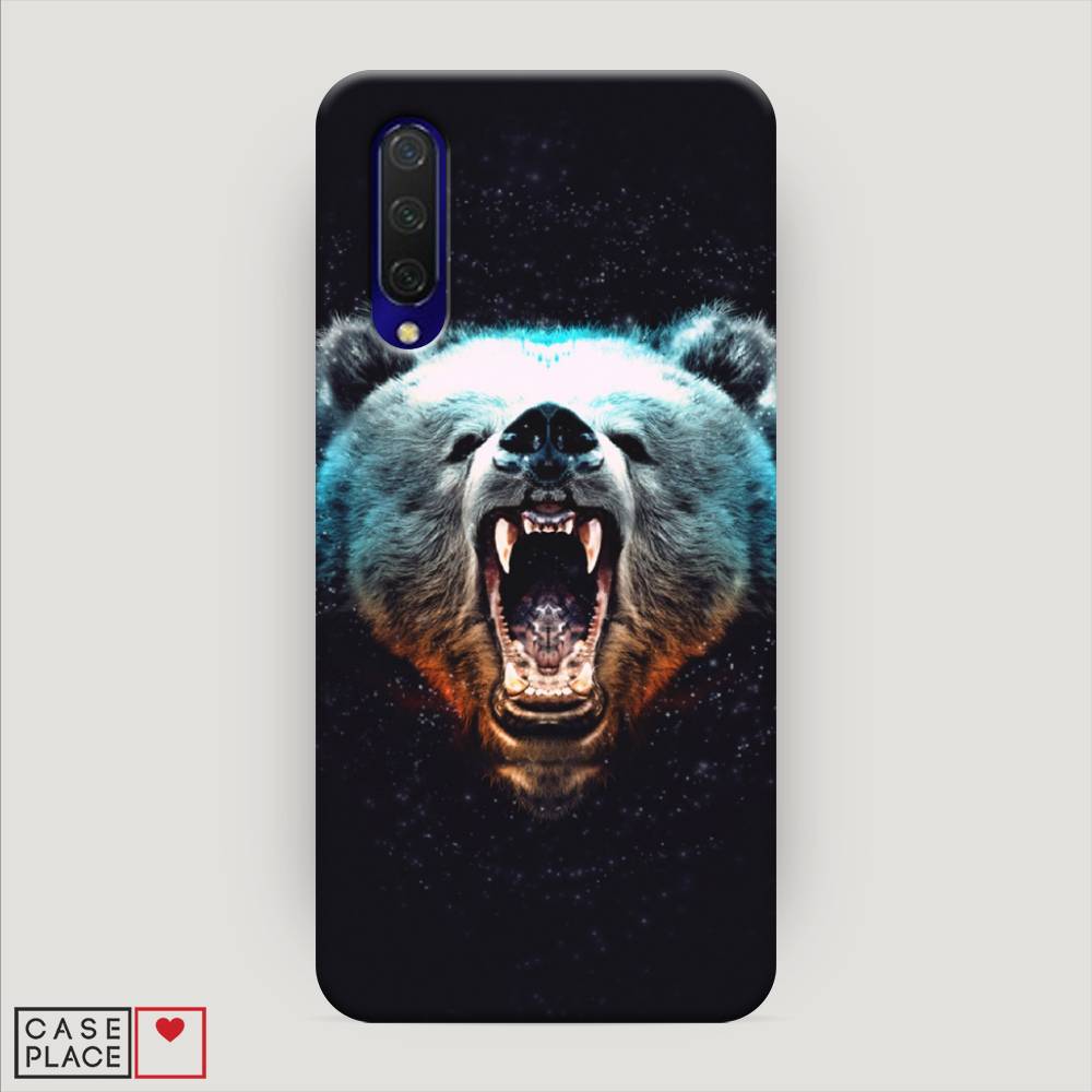 

Пластиковый чехол "Медведь" на Xiaomi Mi 9 Lite, 36720-1