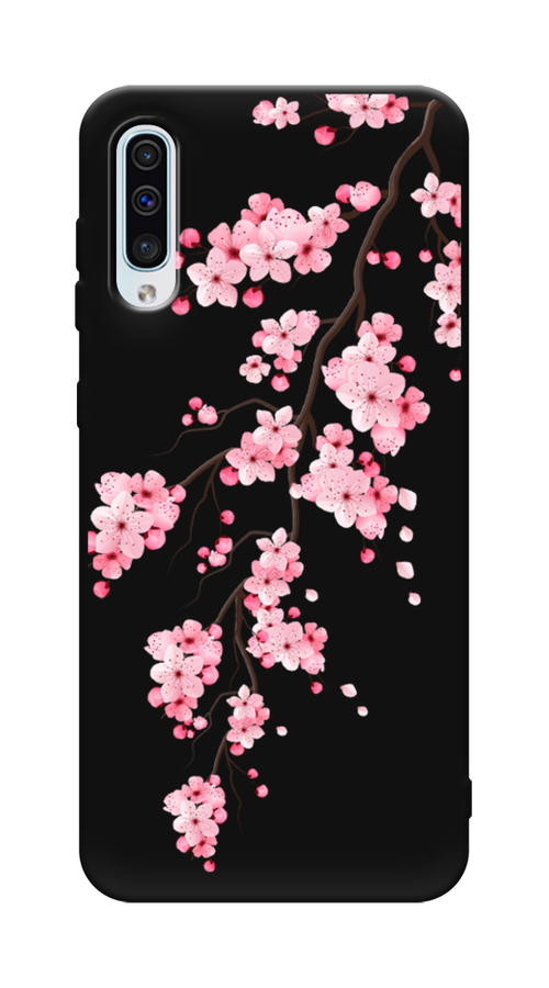 

Чехол Awog на Samsung Galaxy A30s/A50 "Розовая сакура", Разноцветный, 28852-1