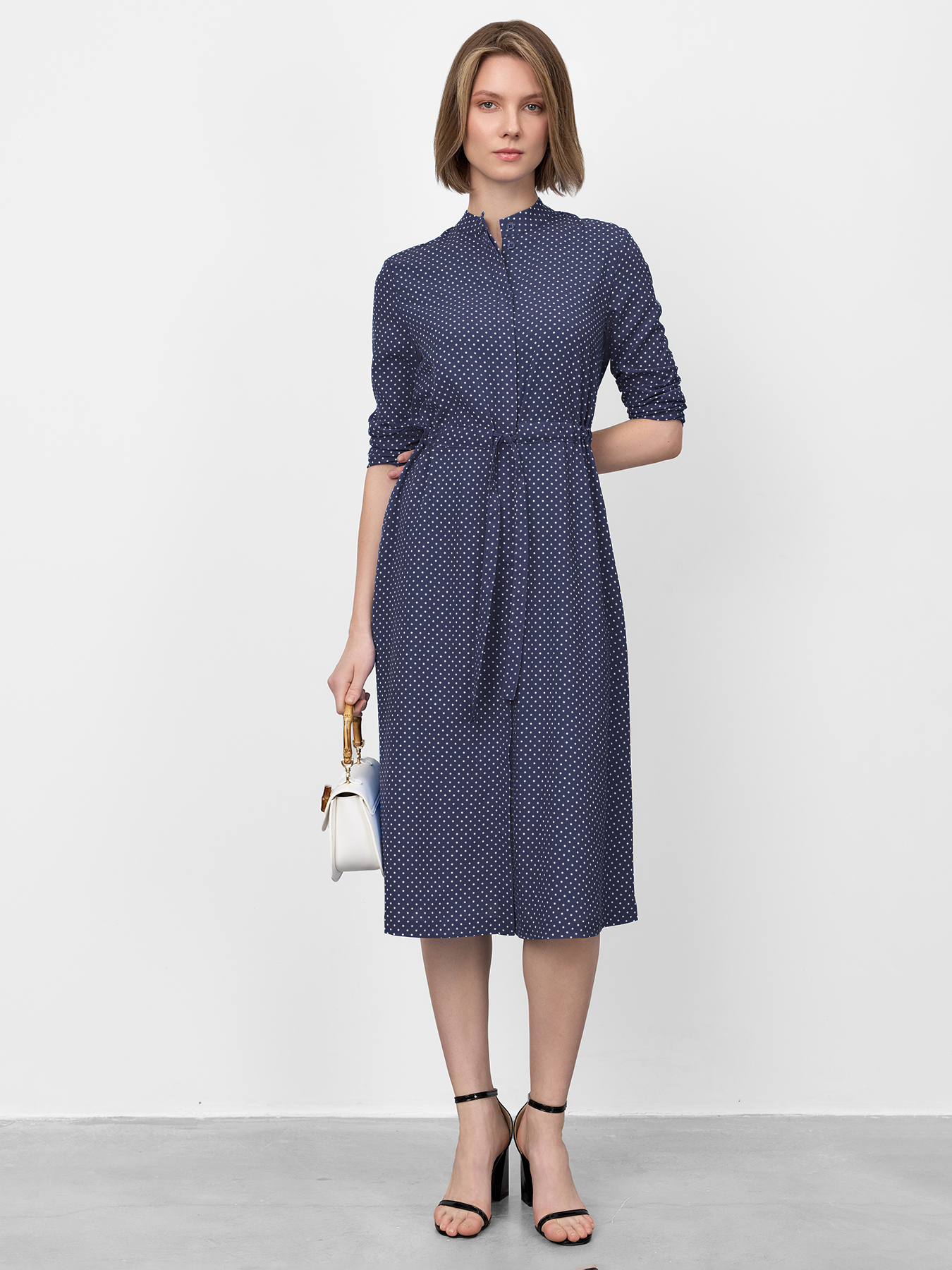 

Платье женское Just Clothes 000000542 синее 48 RU, Синий, 000000542