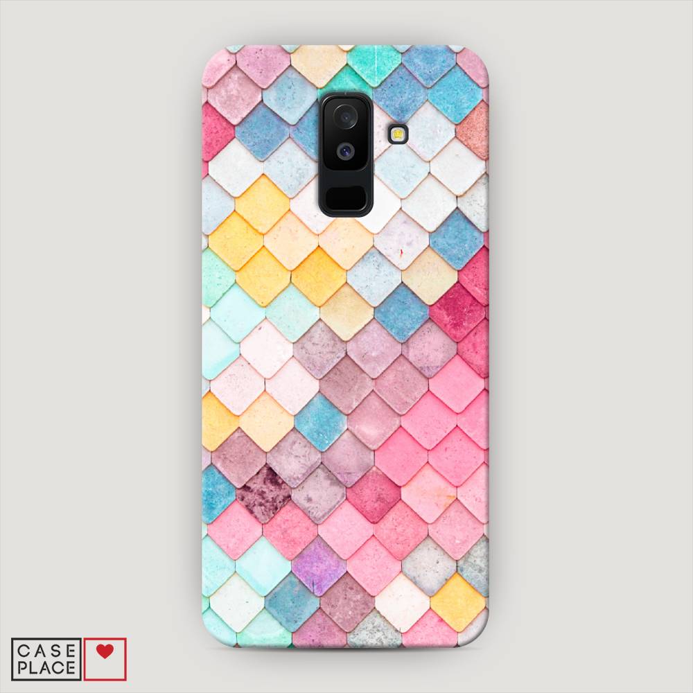 

Чехол Awog "Нежные ромбики" для Samsung Galaxy A6 +, 26020-3