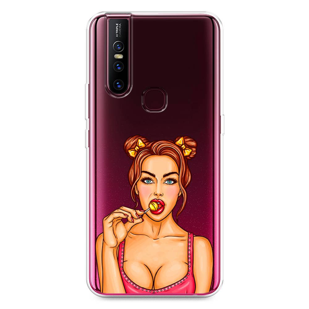 

Чехол Awog на Vivo V15 "Вкусный леденец", Разноцветный