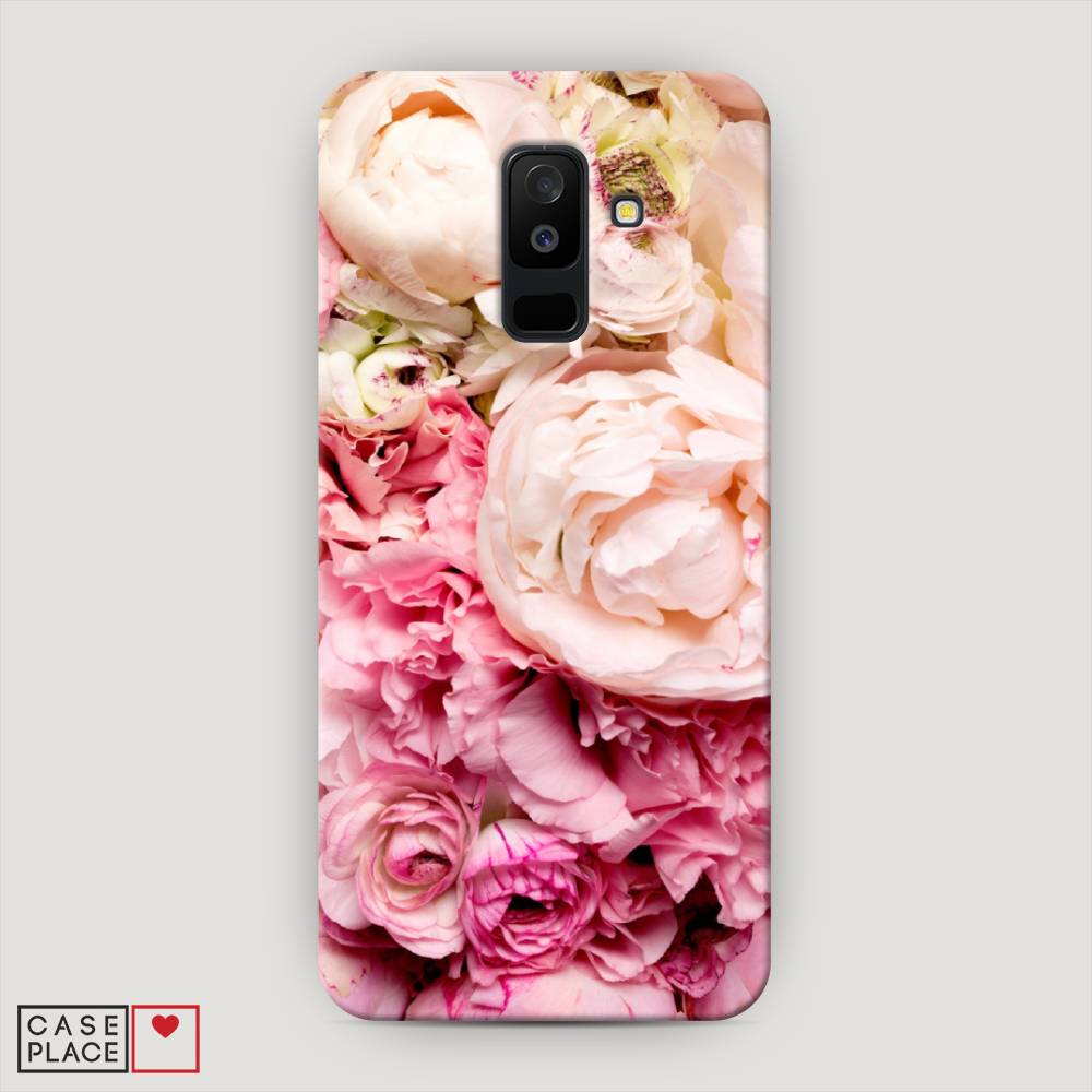 

Чехол Awog "Пионы яркие" для Samsung Galaxy A6 +, 26020-6