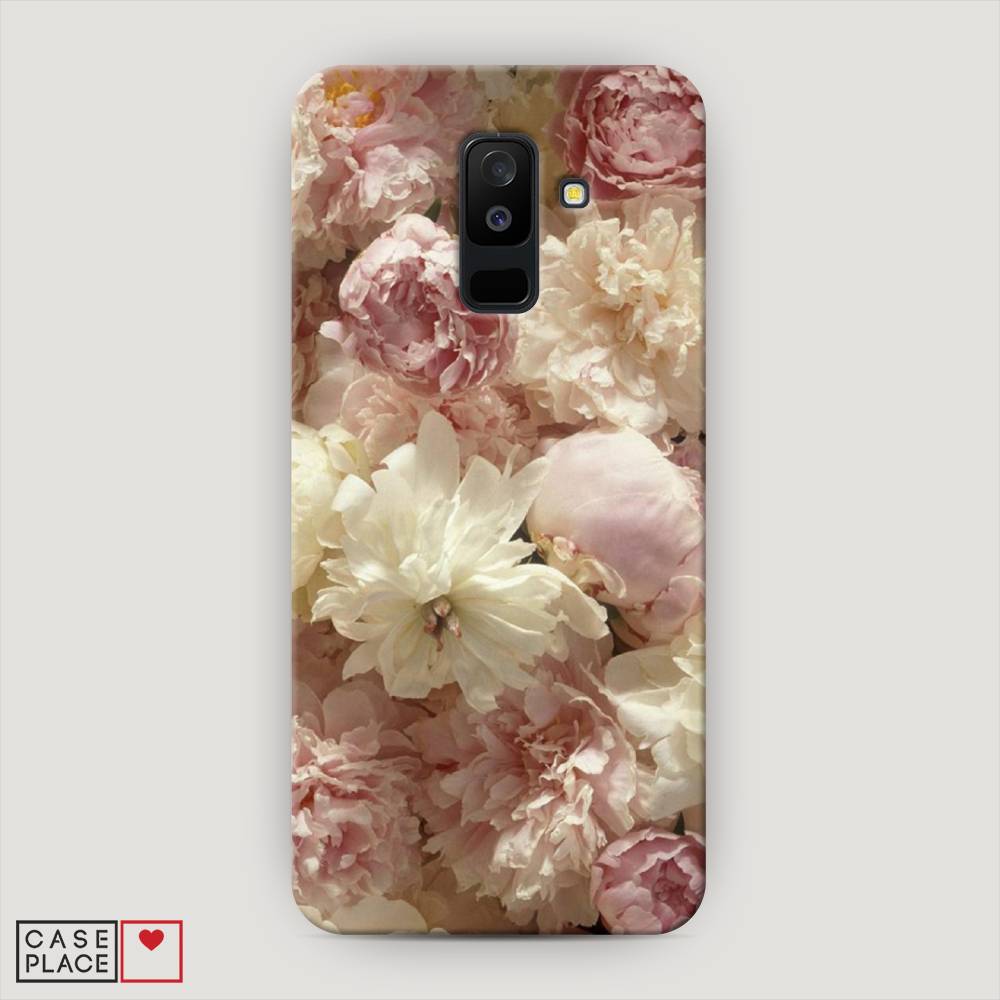 

Чехол Awog "Пионы светлые" для Samsung Galaxy A6 +, 26020-6