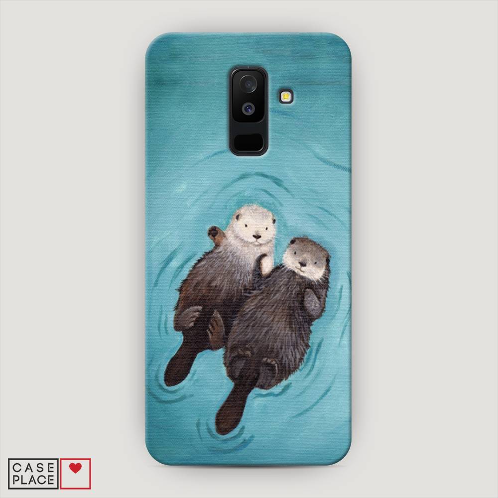 

Чехол Awog "Парочка бобров" для Samsung Galaxy A6 +, 26020-7
