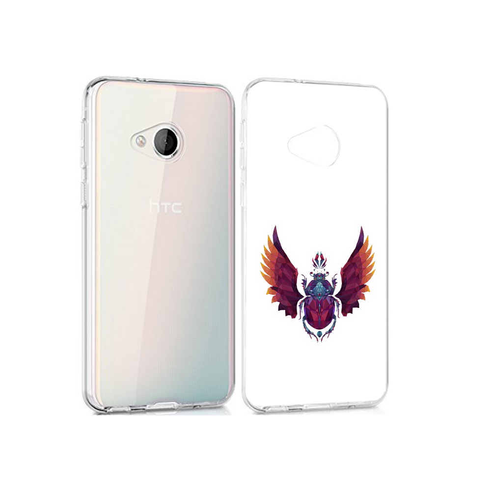 

Чехол MyPads Tocco для HTC U Play алмазный скоробей, Прозрачный, Tocco