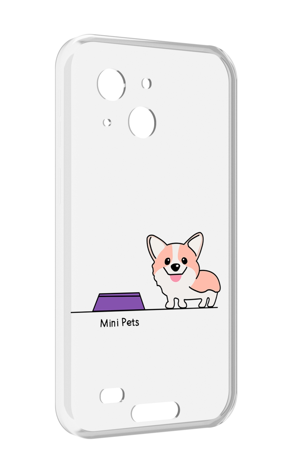 

Чехол MyPads мини-питомец детский для Oukitel WP20 / WP20 Pro, Прозрачный, Tocco