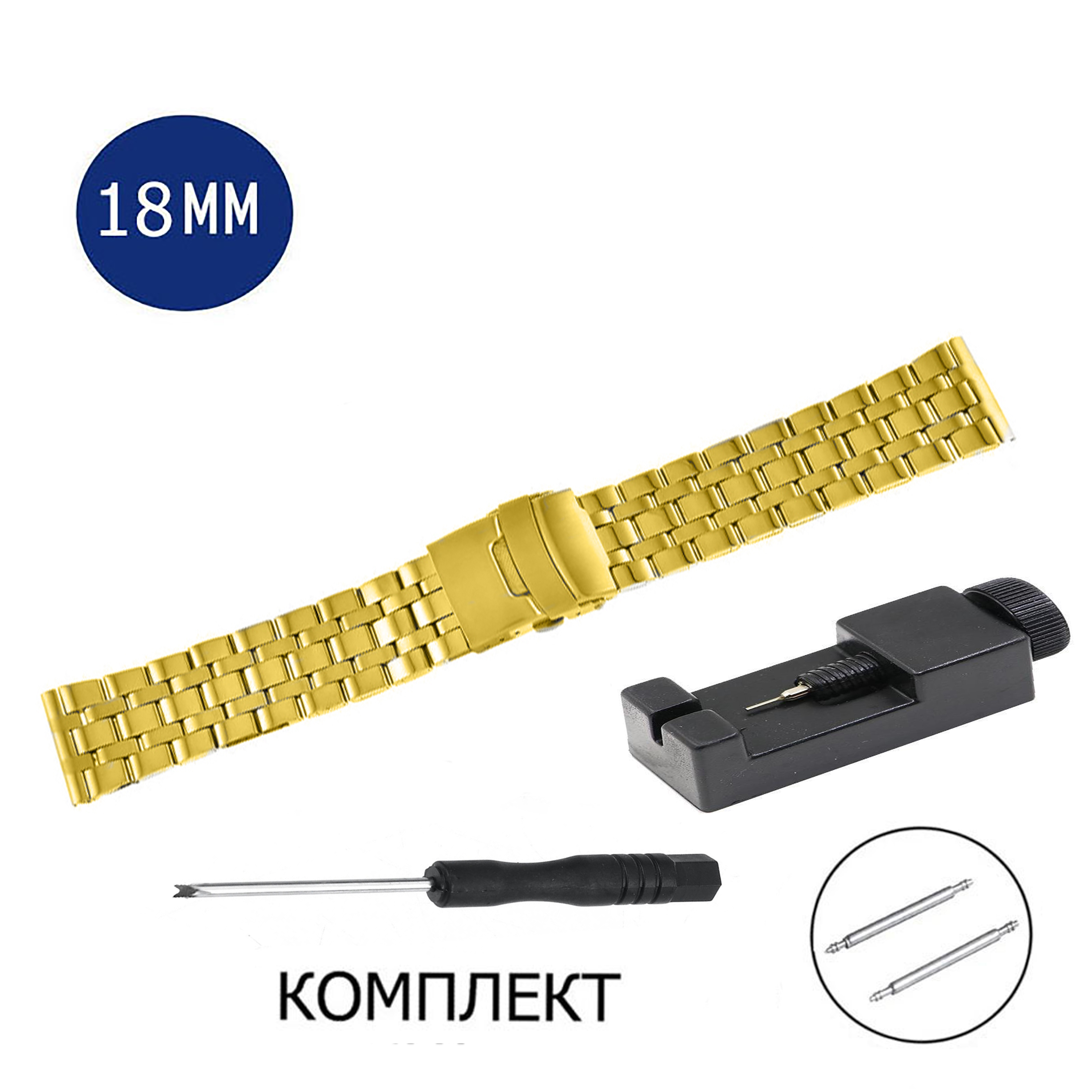 

Браслет унисекс Axiver LE-SP18-4 золотой, Золотистый, LE-SP4