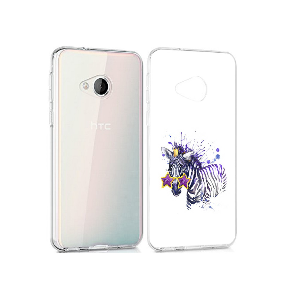 

Чехол MyPads Tocco для HTC U Play акварельная зебра, Прозрачный, Tocco