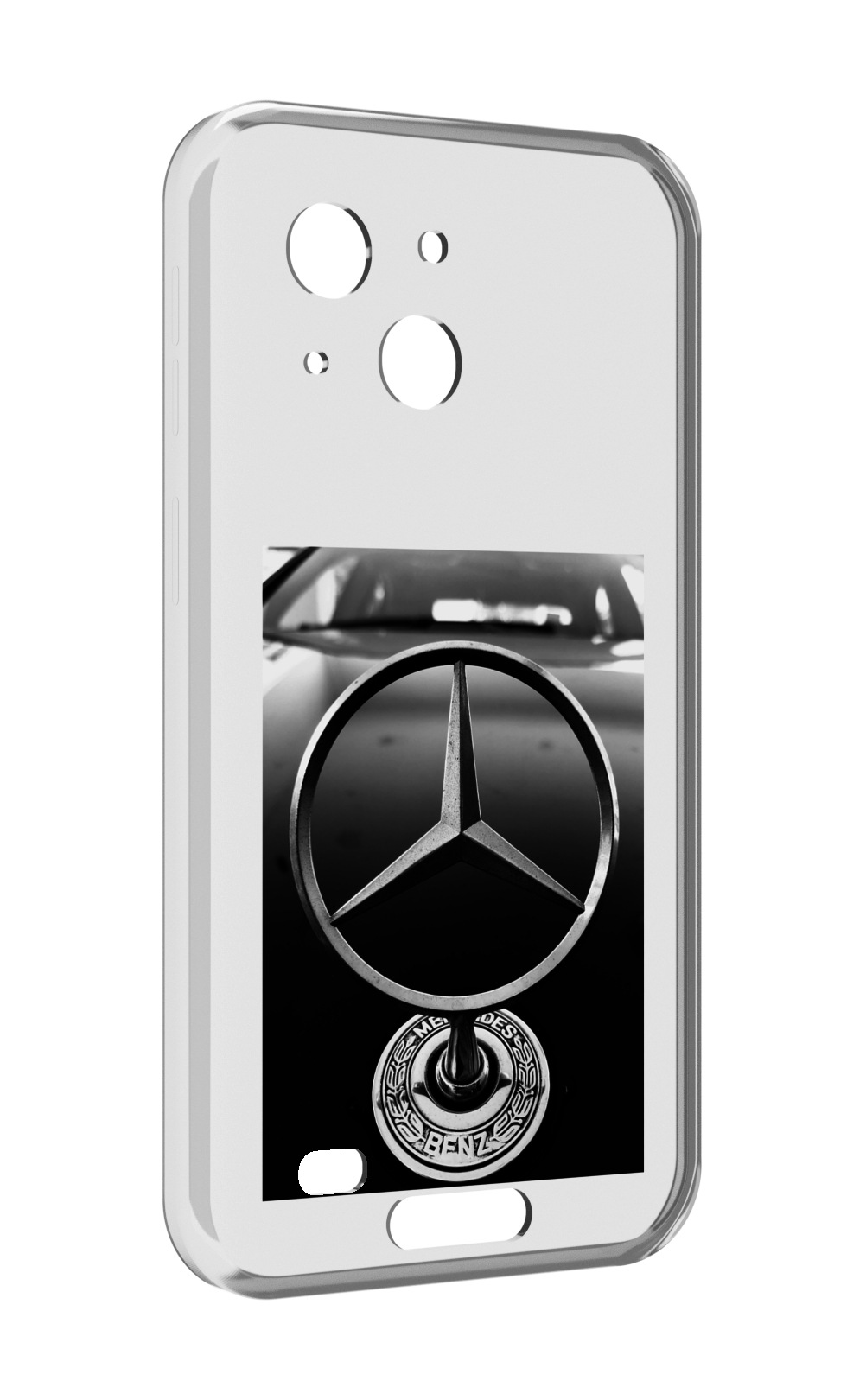 

Чехол MyPads mercedes 6 мужской для Oukitel WP20 / WP20 Pro, Прозрачный, Tocco