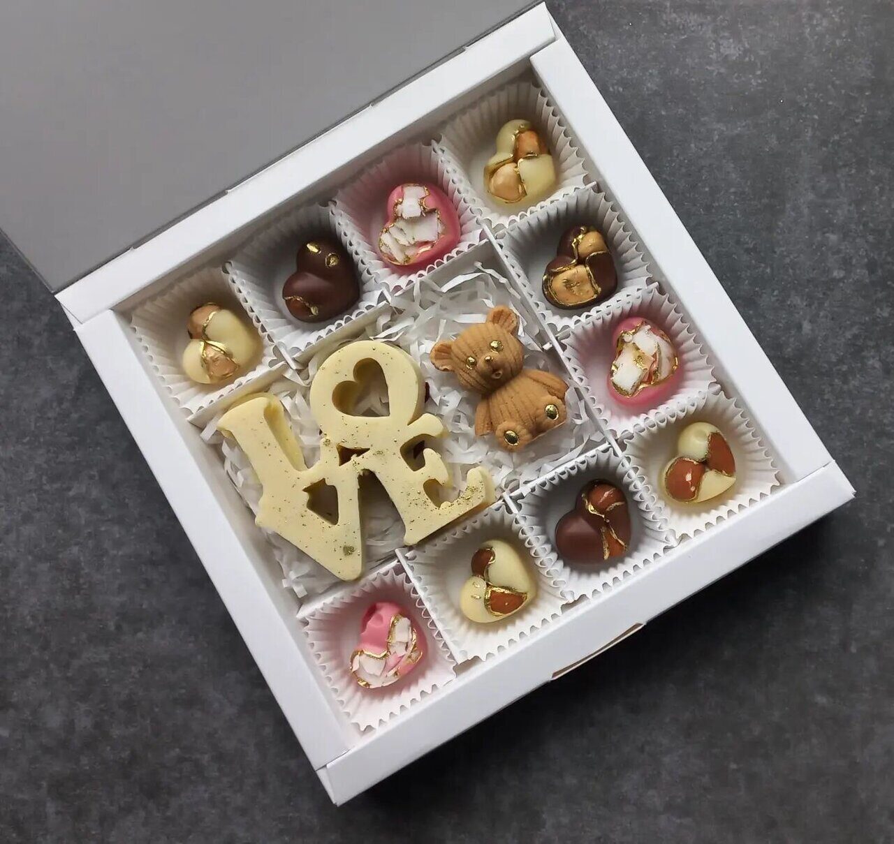 

Шоколад набор LOVE ShokoTrendy, 300 г, Шоколад набор