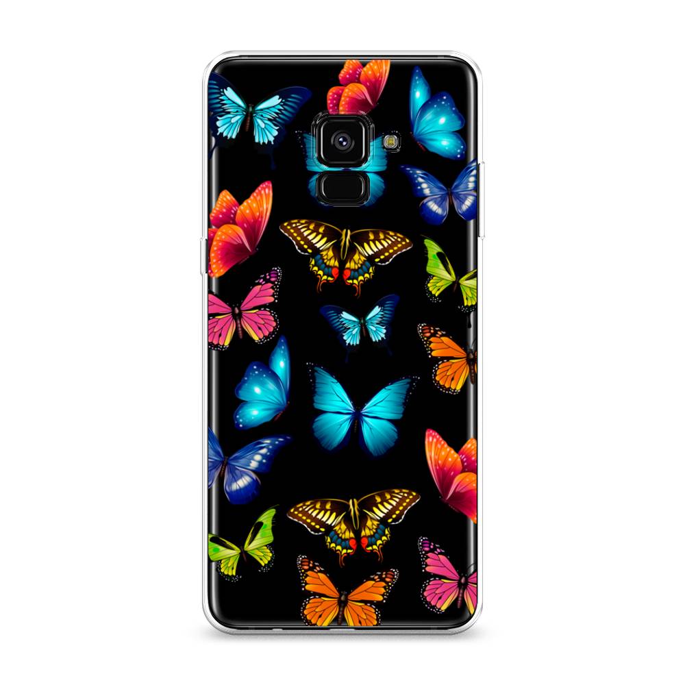 

Чехол Awog "Разные бабочки" для Samsung Galaxy A8 +