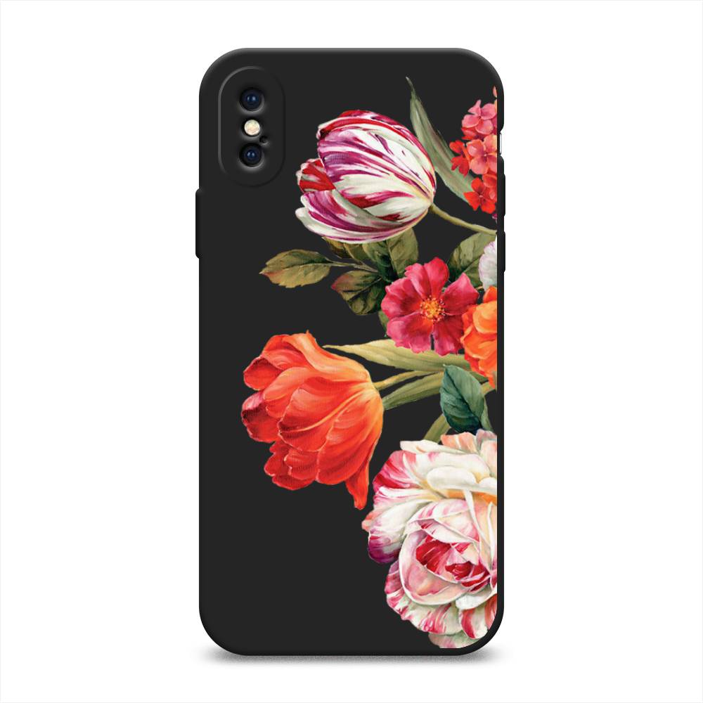 

Чехол Awog на Apple iPhone XS (10S) / Айфон XS (10S) "Весенний букет", Разноцветный, 11852-1
