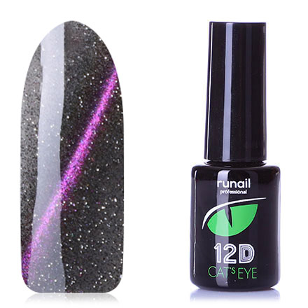 

Гель-лак ruNail Cat's eye 12D №6617