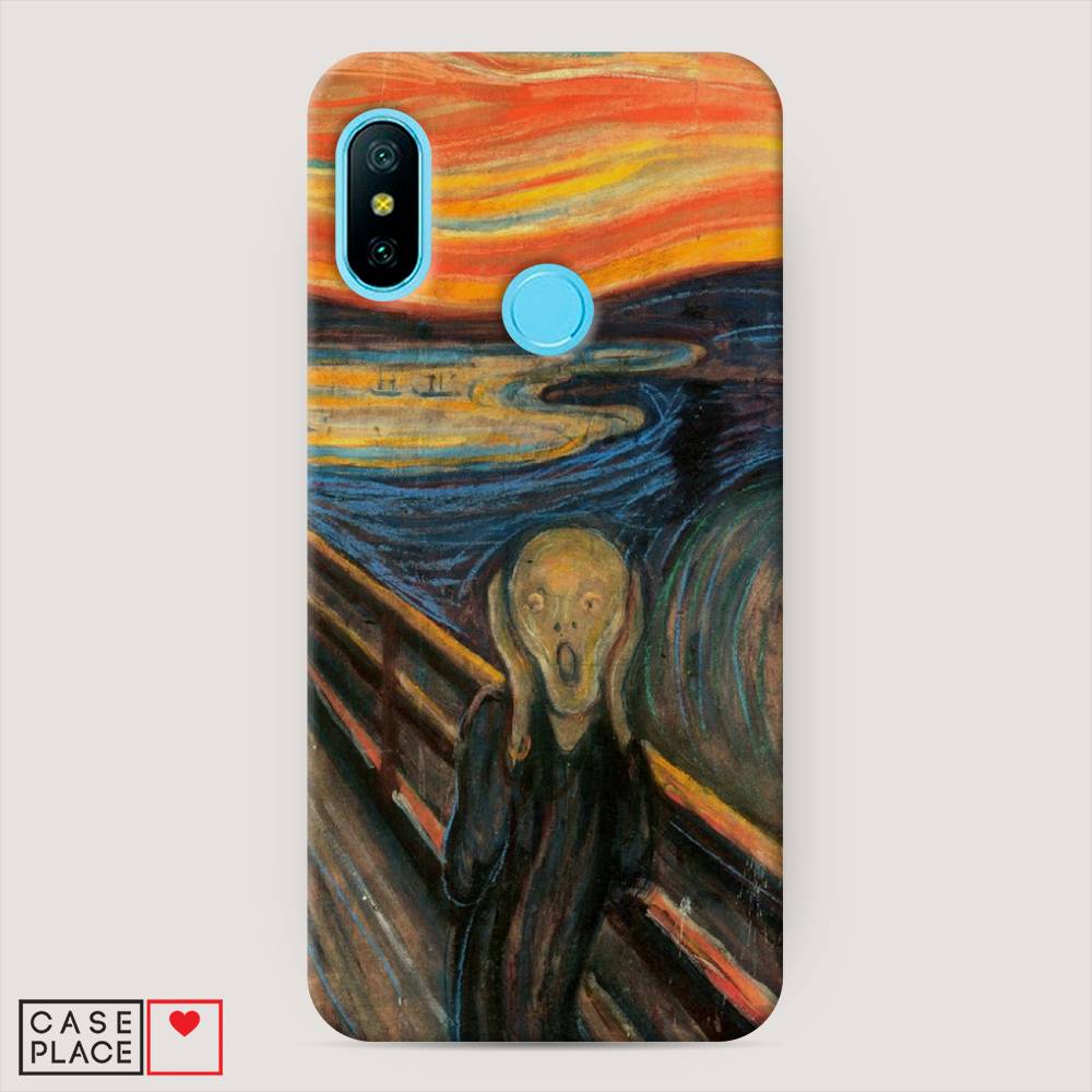 

Пластиковый чехол "Крик" на Xiaomi Mi A2 Lite, 34220-7