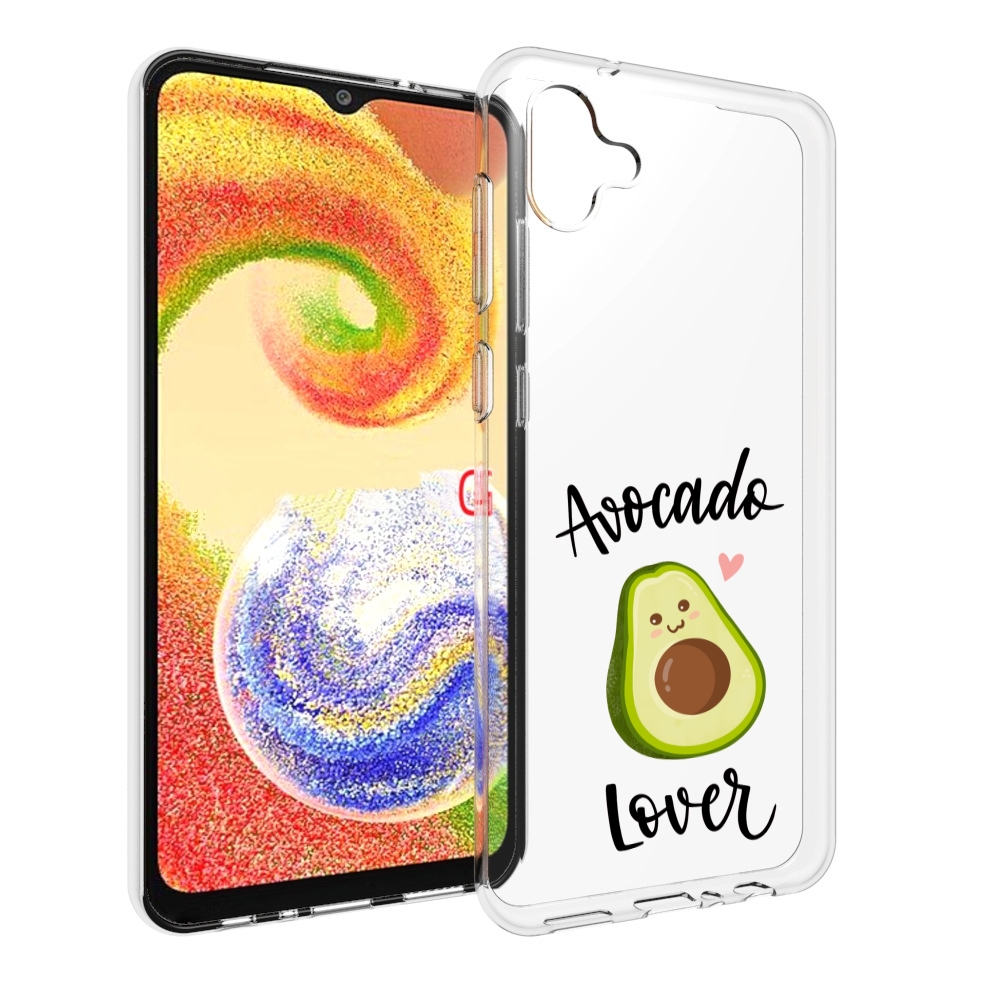 

Чехол MyPads Авокадо-любовь для Samsung Galaxy A04, Прозрачный, Tocco