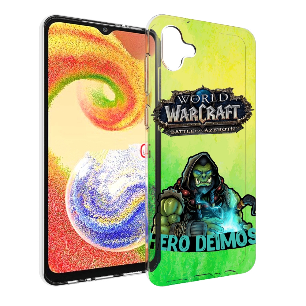 

Чехол MyPads world-of-warcraft мужской для Samsung Galaxy A04, Прозрачный, Tocco