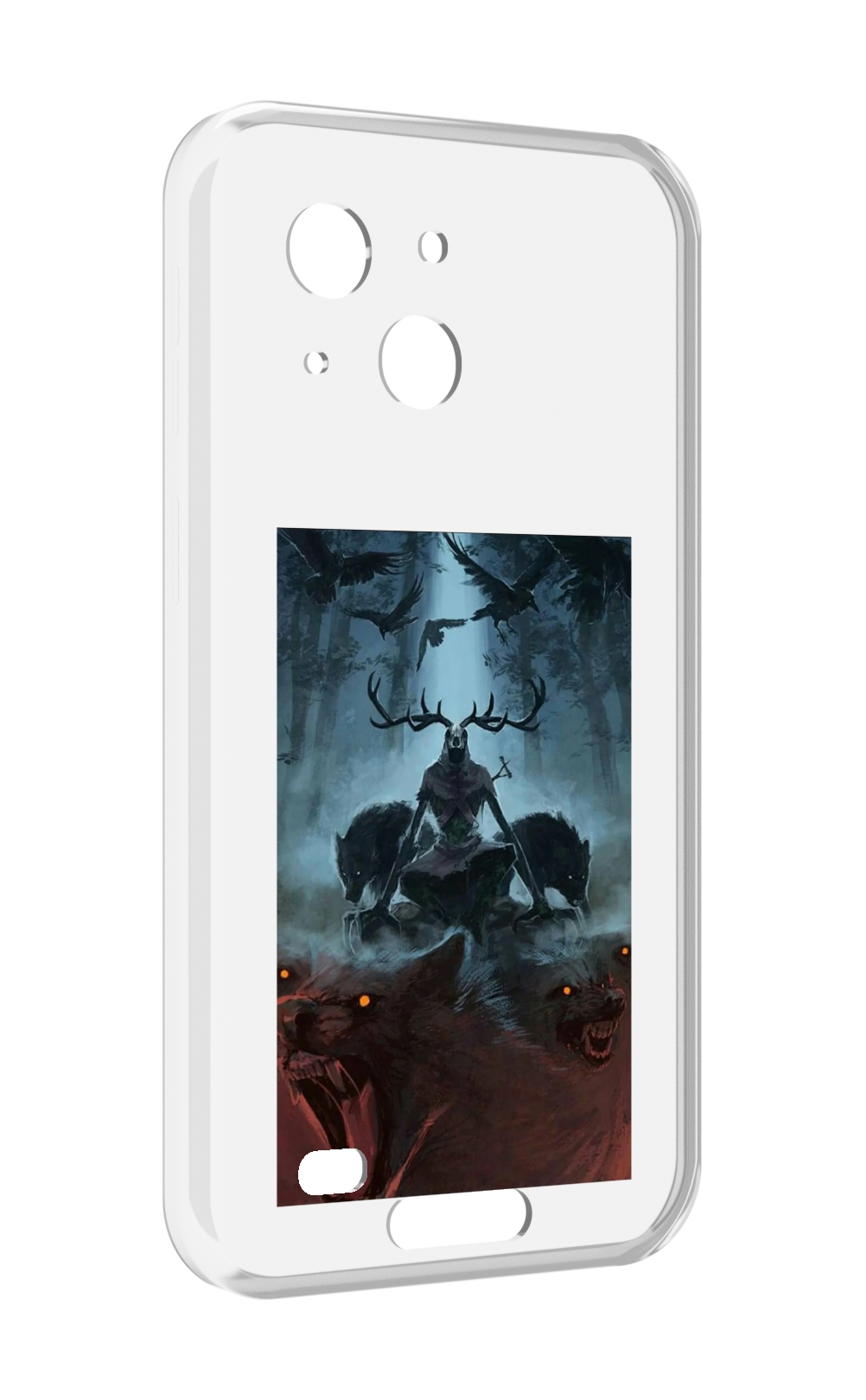 

Чехол MyPads лось демон для Oukitel WP20 / WP20 Pro, Прозрачный, Tocco