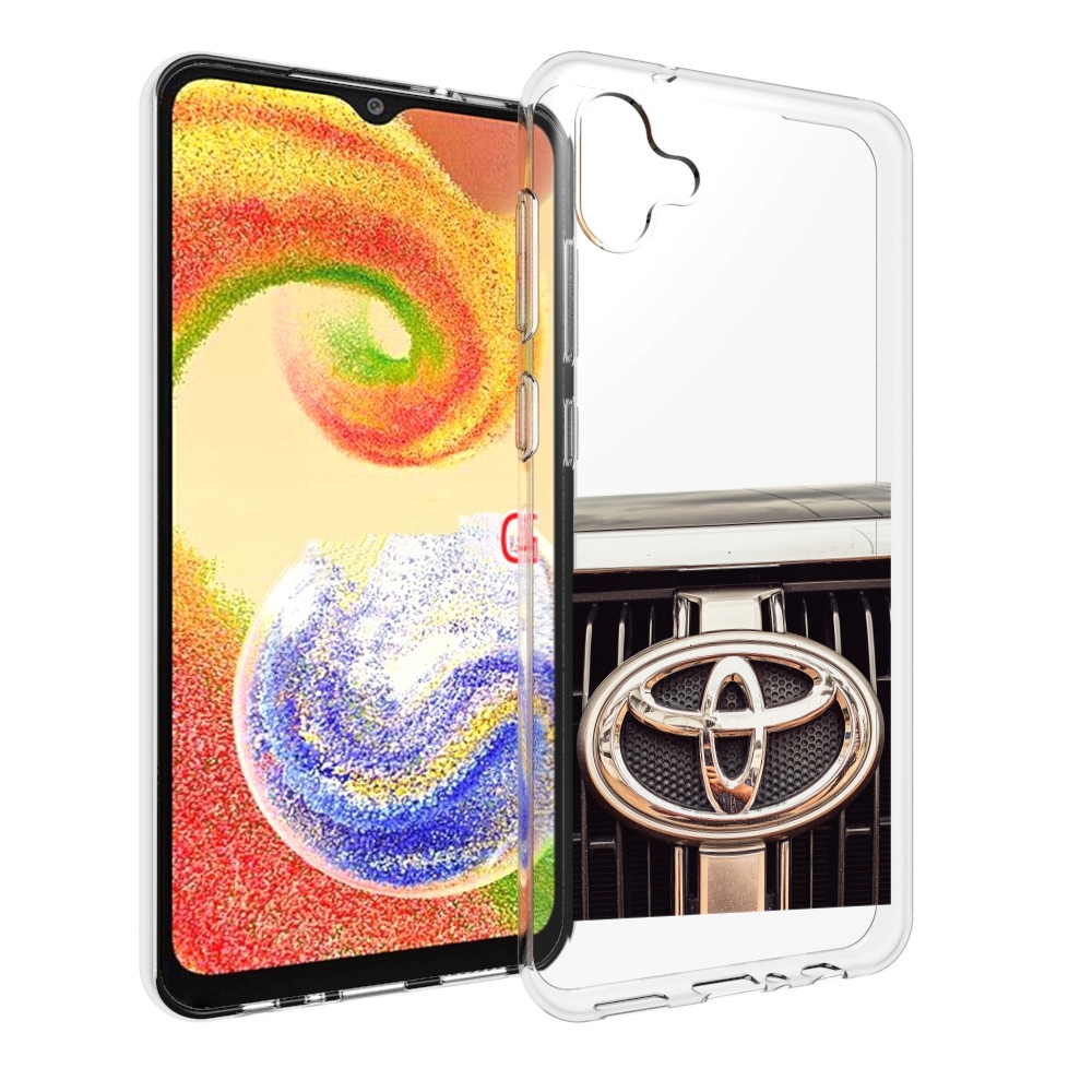 

Чехол MyPads toyota 3 для Samsung Galaxy A04, Прозрачный, Tocco