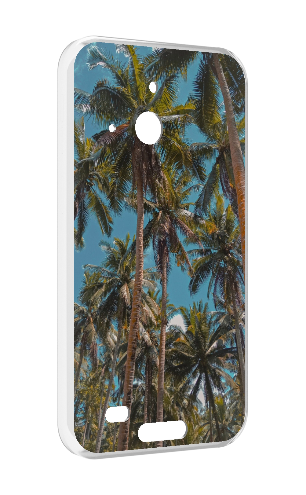 

Чехол MyPads летние пальмы для Oukitel WP20 / WP20 Pro, Прозрачный, Tocco