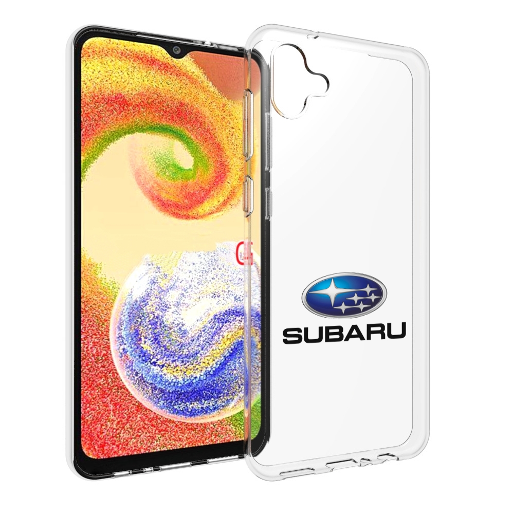

Чехол MyPads subaru-4 мужской для Samsung Galaxy A04, Прозрачный, Tocco