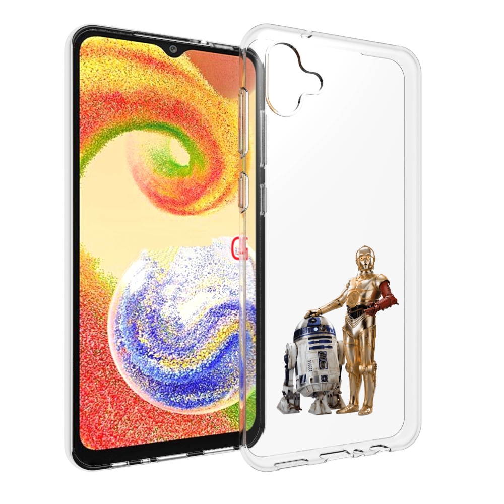 

Чехол MyPads starwars-звездные-воины для Samsung Galaxy A04, Прозрачный, Tocco