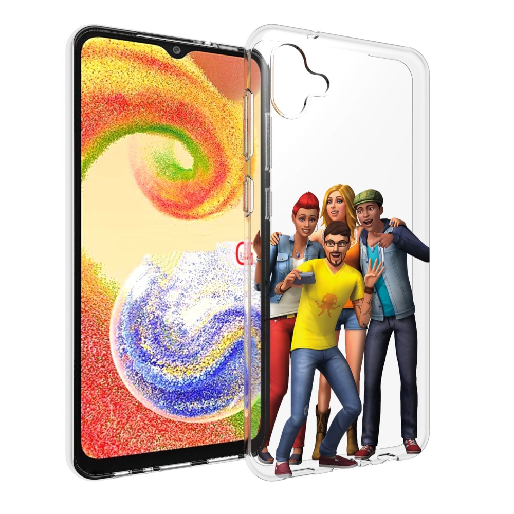 

Чехол MyPads sims для Samsung Galaxy A04, Прозрачный, Tocco