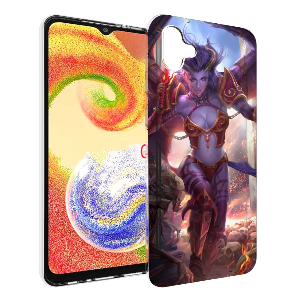 

Чехол MyPads queen of pain dota 2 для Samsung Galaxy A04, Прозрачный, Tocco