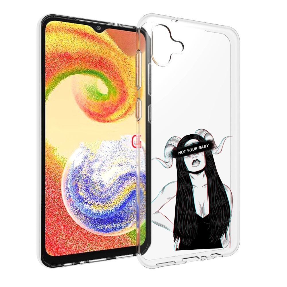 

Чехол MyPads not-your для Samsung Galaxy A04, Прозрачный, Tocco